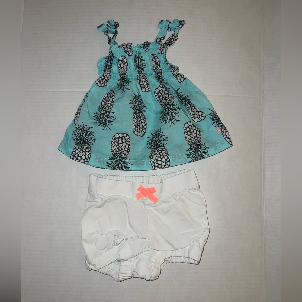 Carter's Pineapple Outfit